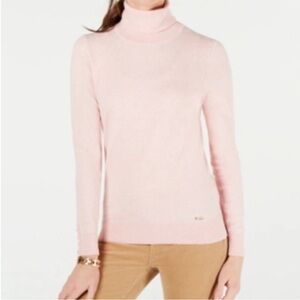 Tommy Hilfiger Pink Turtleneck Shirt